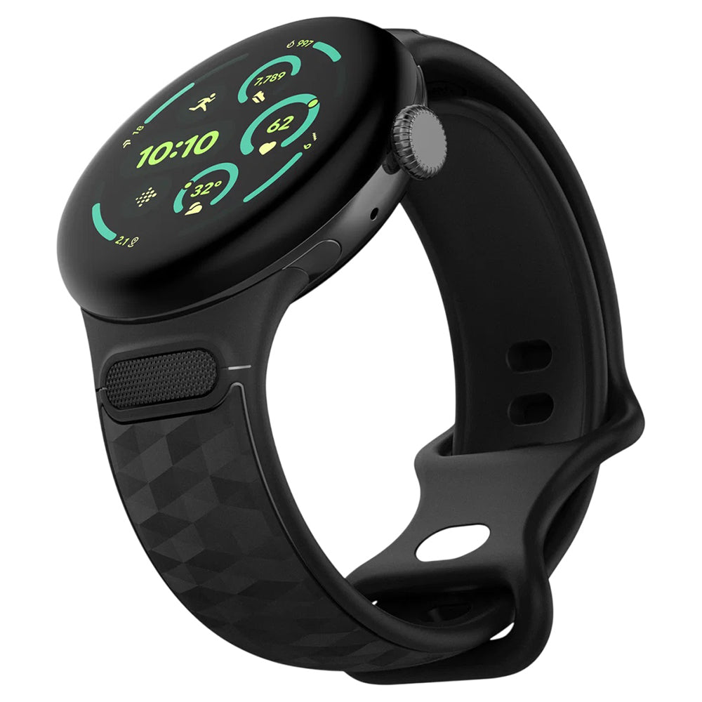 Correa Spigen Parallax para Google Pixel Watch 45mm Series, Negra Mate AMP10192