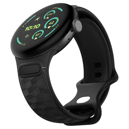 Correa Spigen Parallax para Google Pixel Watch 45mm Series, Negra Mate AMP10192