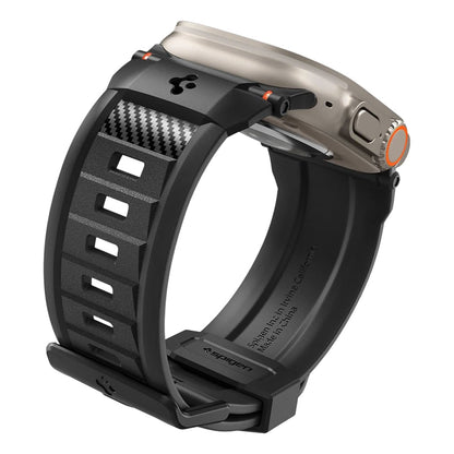 Spigen Rugged Band for Apple Watch 49mm / 46mm / 45mm / 44mm Series, Matte Black AMP02854