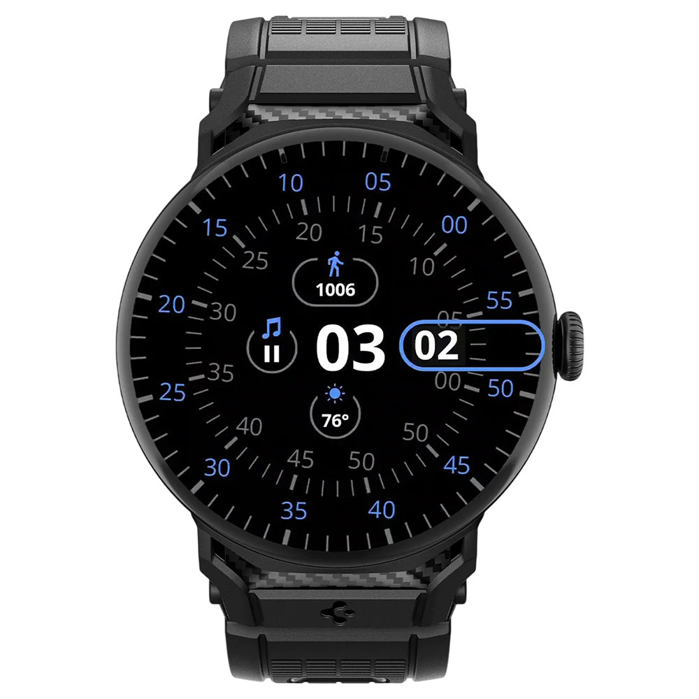 Correa Spigen Rugged para Google Pixel Watch 41mm Series, Negra AMP07556