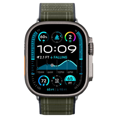 Correa Spigen WBF0 para Apple Watch 49mm / 46mm / 45mm / 44mm Series, Verde