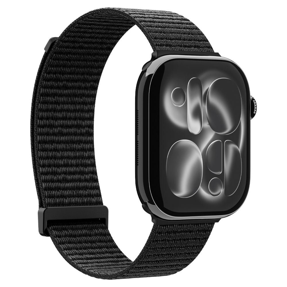 Correa Spigen WBF01 para Apple Watch 49mm / 46mm / 45mm / 44mm Series, Negra AMP11833