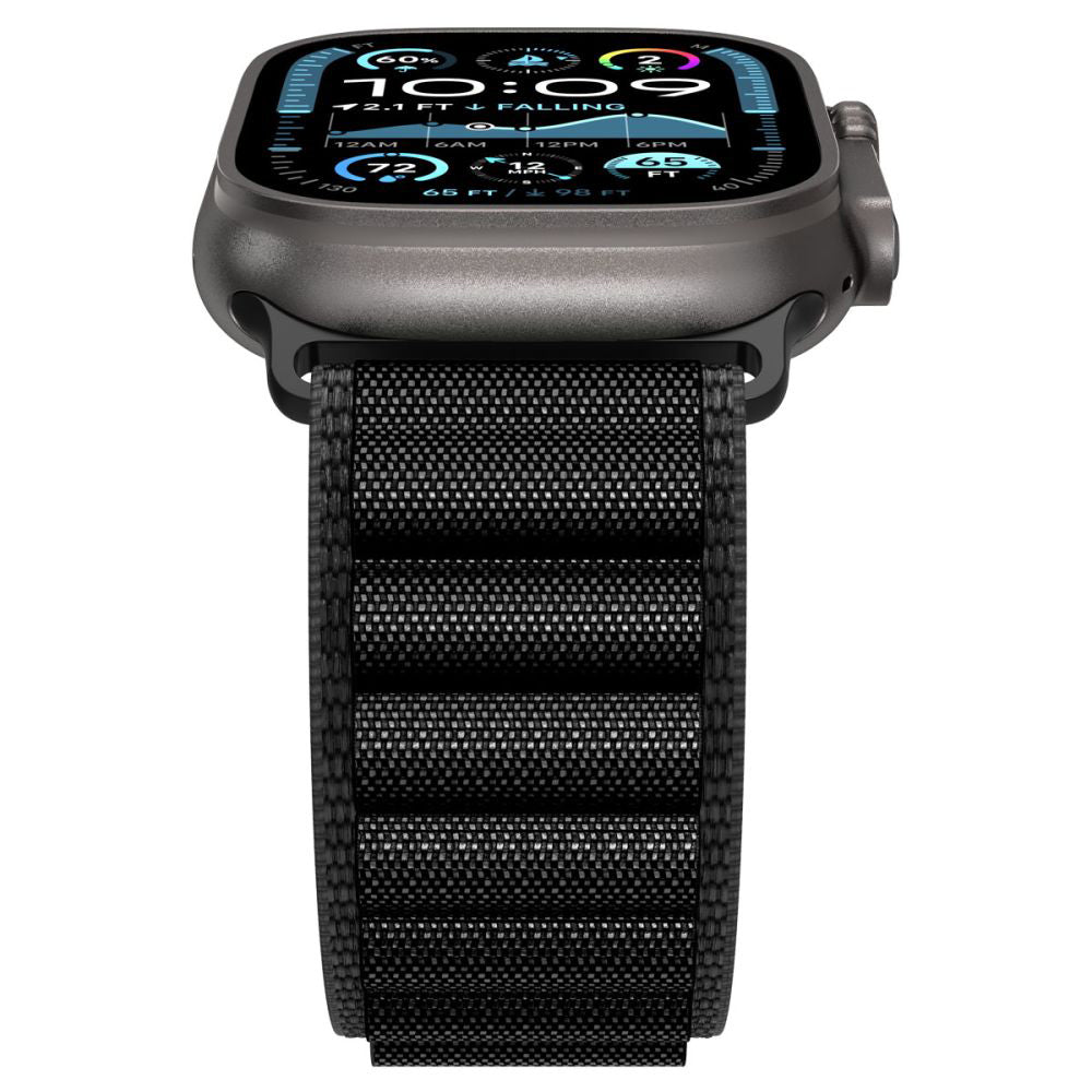 Correa Spigen WBF1 para Apple Watch 49mm / 46mm / 45mm / 44mm Series, Negra