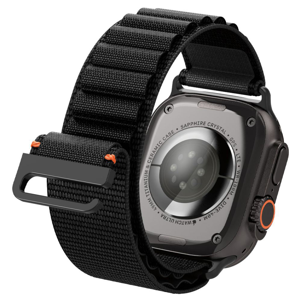 Correa Spigen WBF1 para Apple Watch 49mm / 46mm / 45mm / 44mm Series, Negra