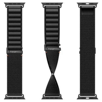 Correa Spigen WBF1 para Apple Watch 49mm / 46mm / 45mm / 44mm Series, Negra