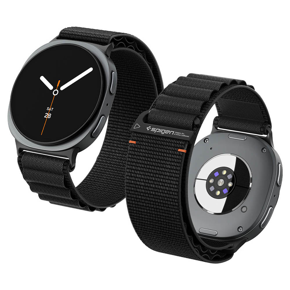 Correa Spigen WBF1 para Samsung Galaxy Watch9 / Watch8 / Watch8 Classic Series, Negra AMP11607