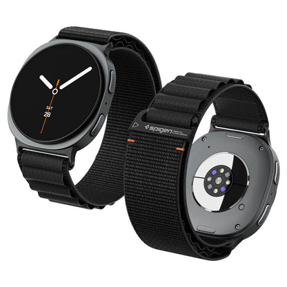 Correa Spigen WBF1 para Samsung Galaxy Watch9 / Watch8 / Watch8 Classic Series, Negra AMP11607