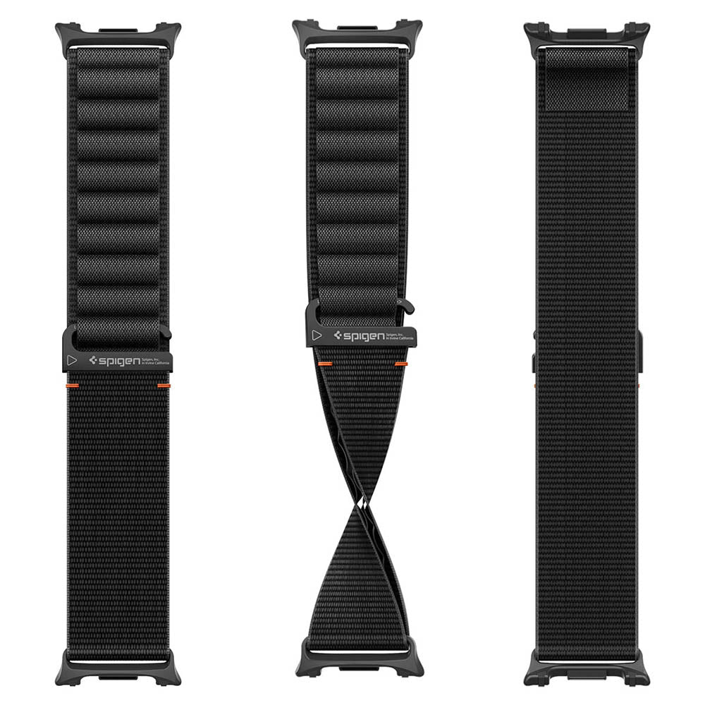 Correa Spigen WBF1 para Samsung Galaxy Watch9 / Watch8 / Watch8 Classic Series, Negra AMP11607