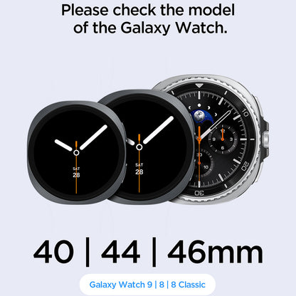 Correa Spigen WBF1 para Samsung Galaxy Watch9 / Watch8 / Watch8 Classic Series, Negra AMP11607
