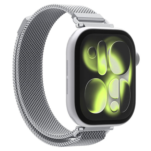 Correa Spigen WBM4 para Apple Watch 42mm / 41mm / 40mm Series, Plateada AMP10498