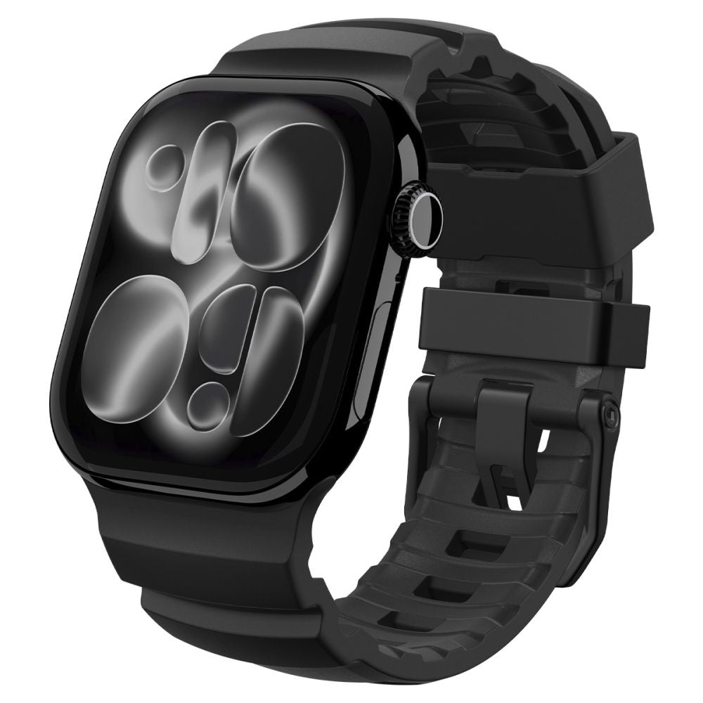 Correa Spigen WBS2 para Apple Watch 49mm / 46mm / 45mm / 44mm Series, Negra AMP10508