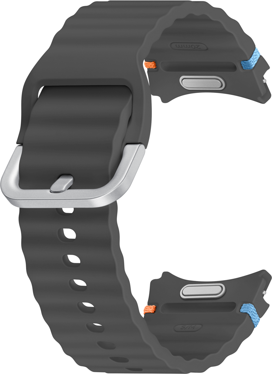 Correa deportiva para Samsung Galaxy Watch7 / Watch FE / Watch6 / Watch5 / Watch4 Series, S/M, Gris ET-SNL30SBEGEU