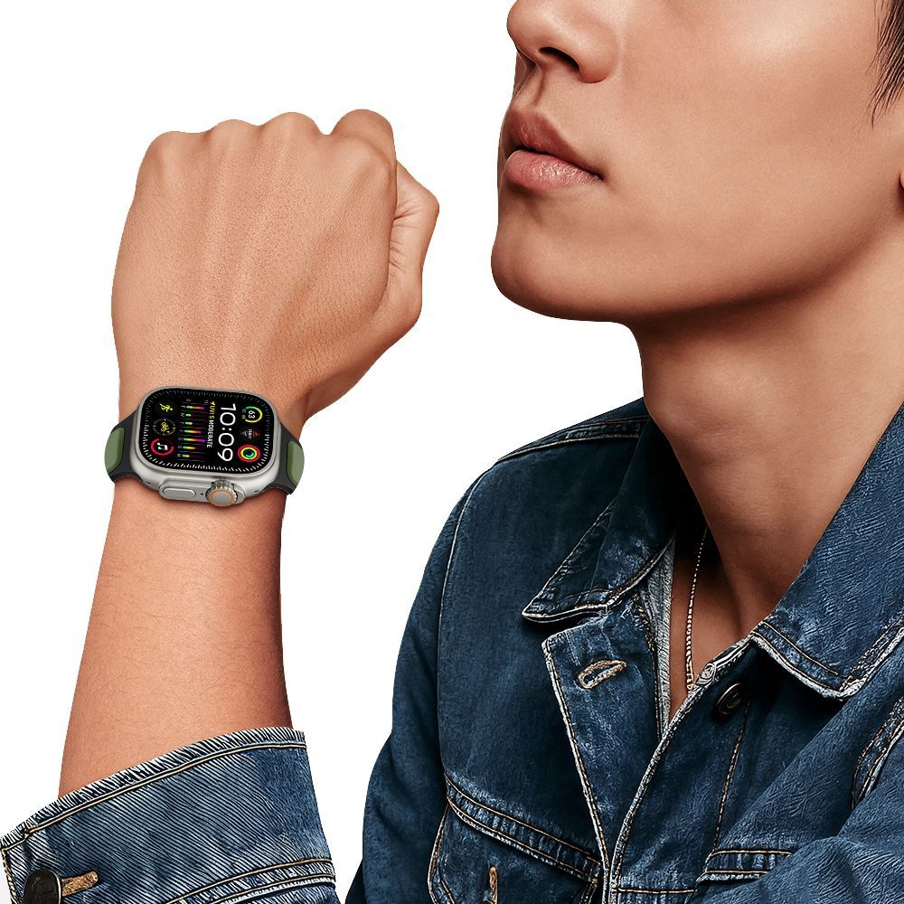 Correa Tech-Protect Iconband Line para Apple Watch 49mm / 46mm / 45mm / 44mm Series, Verde