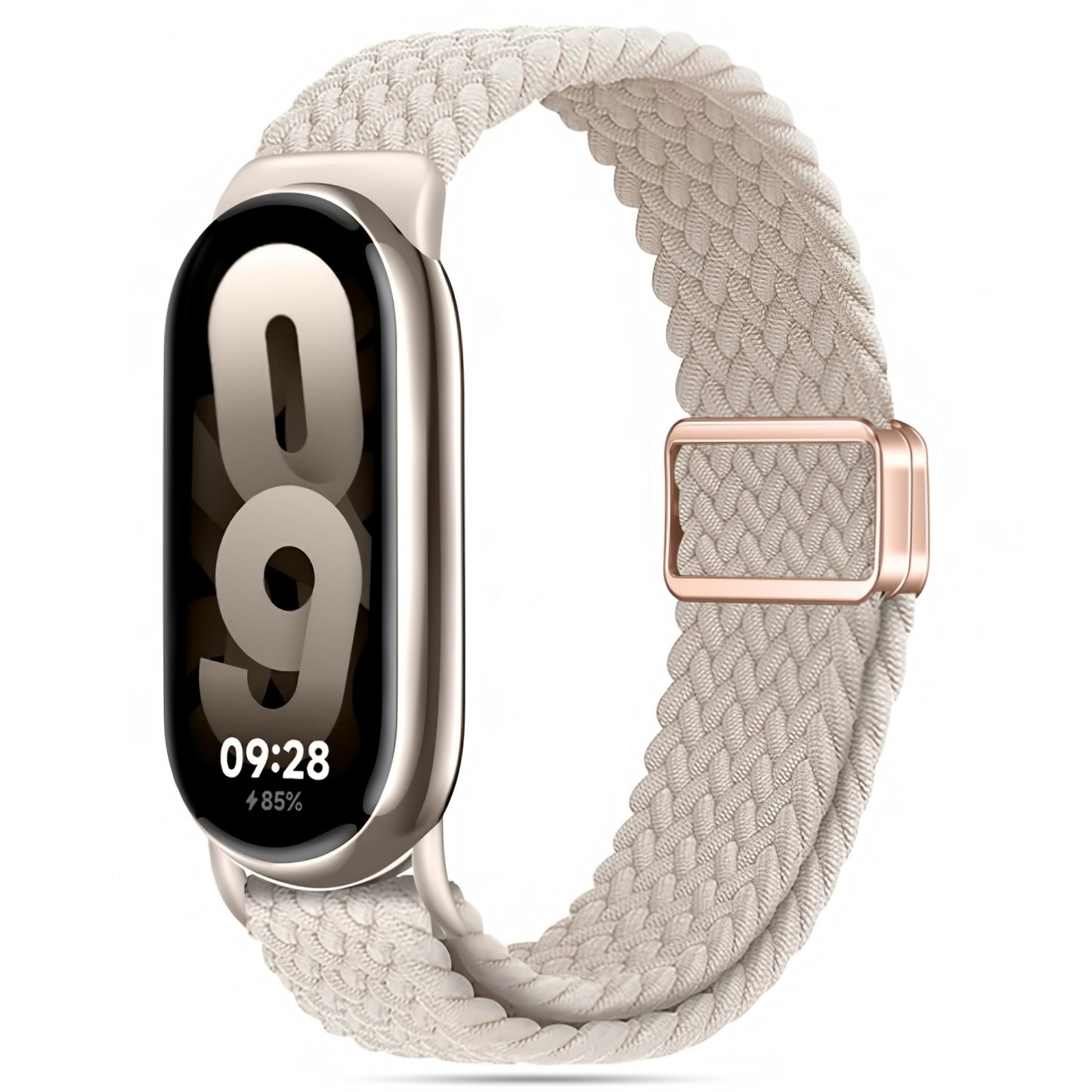 Correa Tech-Protect NylonMag para Xiaomi Smart Band 8/9, Beige 