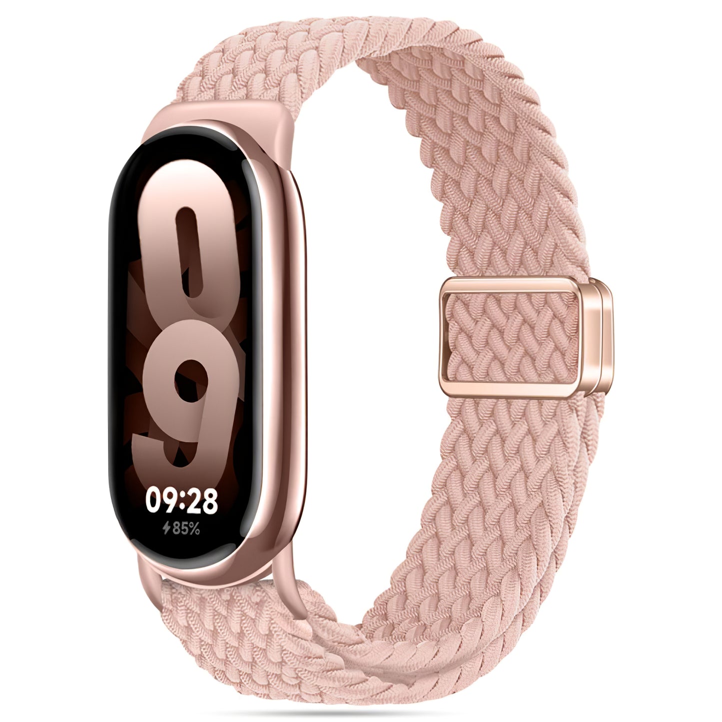 Correa Tech-Protect NylonMag para Xiaomi Smart Band 8/9, rosa 