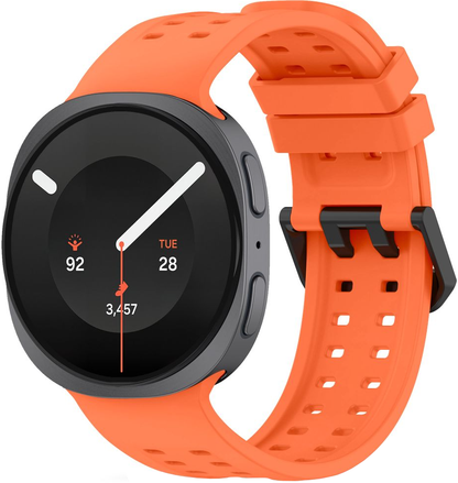 Correa Tech-Protect Silicone Air para Samsung Galaxy Watch9 / Watch8 / Watch8 Classic Series, Naranja