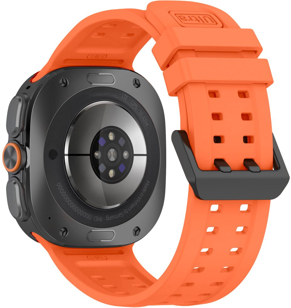 Correa Tech-Protect Silicone Air para Samsung Galaxy Watch Ultra Series, Naranja