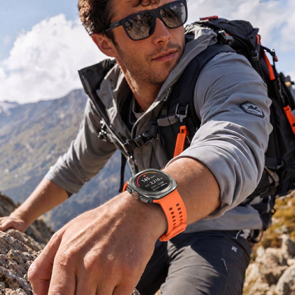 Correa Tech-Protect Silicone Air para Samsung Galaxy Watch Ultra Series, Naranja