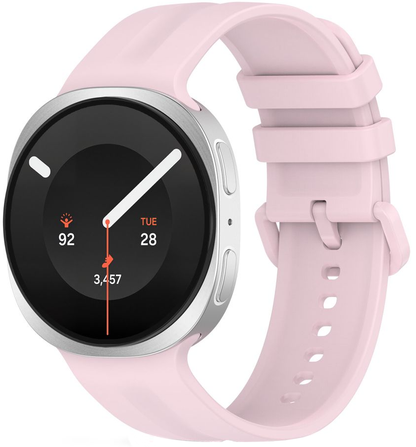 Correa Tech-Protect Silicone Evo para Samsung Galaxy Watch9 / Watch8 / Watch8 Classic Series, Rosa