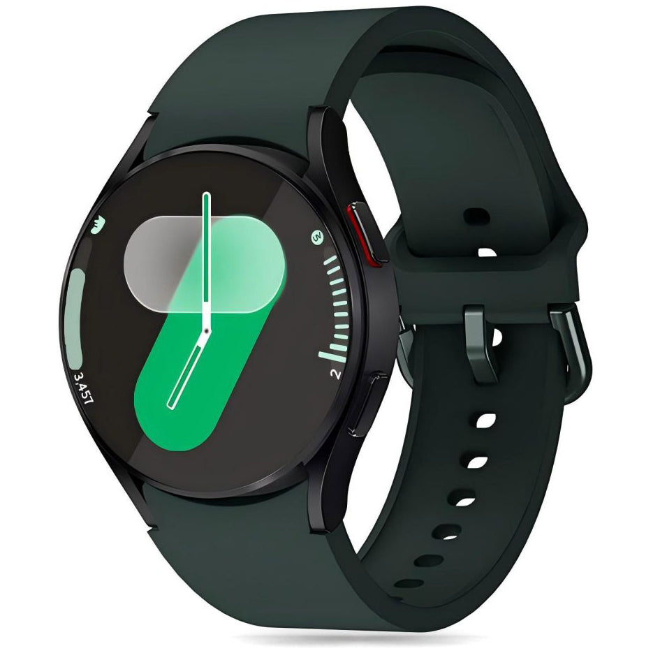 Correa de silicona Tech-Protect para Samsung Galaxy Watch7 / Watch FE / Watch6 / Watch5 / Watch4 Series, Verde 