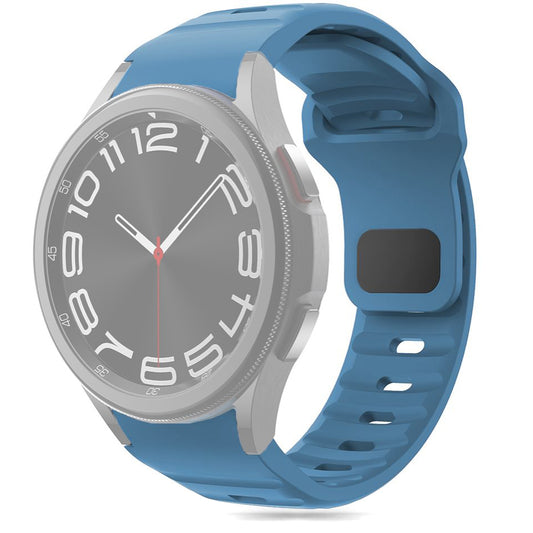 Correa de silicona Tech-Protect Line para Samsung Galaxy Watch7 / Watch FE / Watch6 / Watch5 / Watch4 Series, Azul 