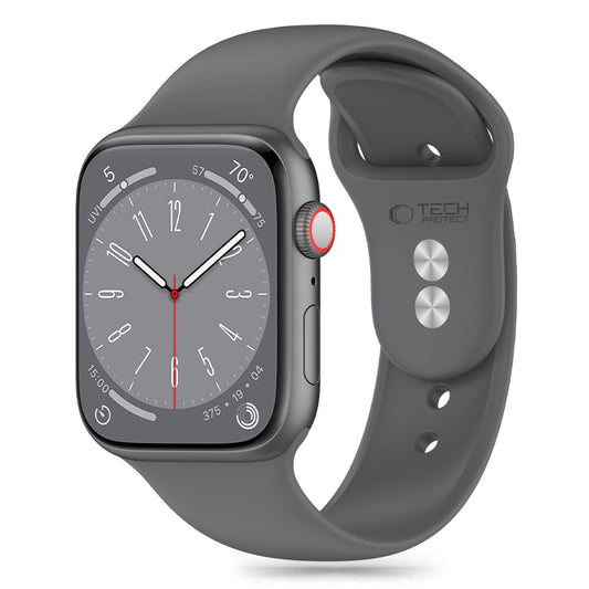 Correa de silicona Tech-Protect para Apple Watch Series 41mm / 40mm / 38mm, Gris 