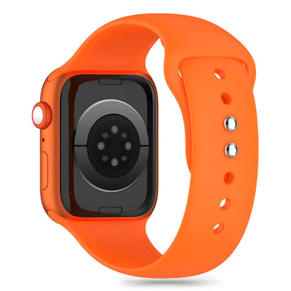 Correa de silicona Tech-Protect para Apple Watch Series 41mm / 40mm / 38mm, naranja 