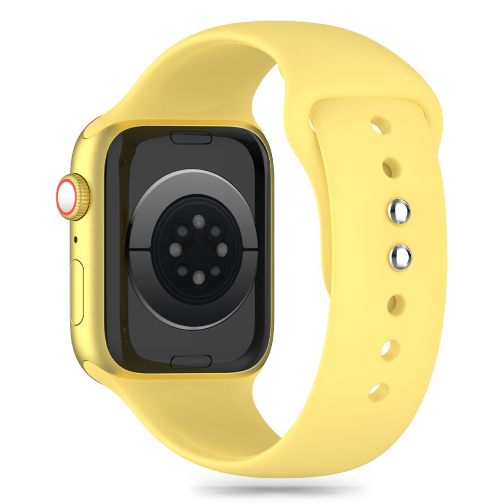 Correa de silicona Tech-Protect para Apple Watch Series 41mm / 40mm / 38mm, Amarillo 