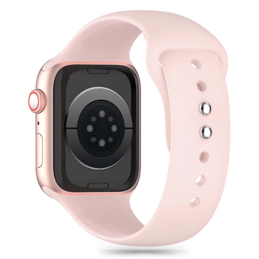 Correa de silicona Tech-Protect para Apple Watch Series 41mm / 40mm / 38mm, rosa 