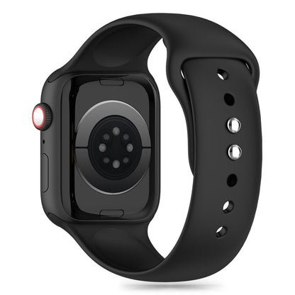 Correa de silicona Tech-Protect para Apple Watch Series 49mm / 45mm / 44mm / 42mm, Negro 