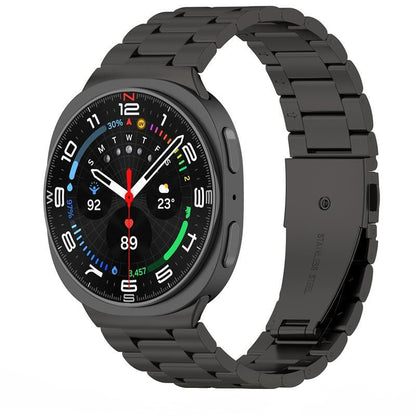 Correa Tech-Protect Stainless para Samsung Galaxy Watch8 / Watch8 Classic Series, Negra