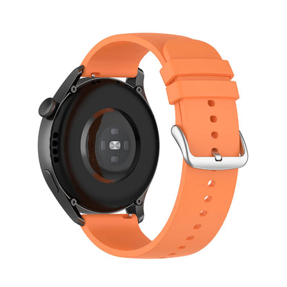 Correa Techsuit W001 para Samsung Galaxy Watch / Huawei Watch Series, 22mm, Naranja.