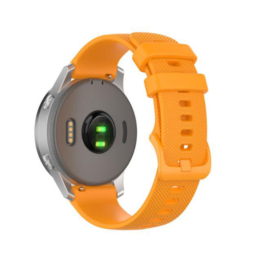 Correa Techsuit W006 para Samsung Galaxy Watch / Huawei Watch Series, 22mm, Naranja.