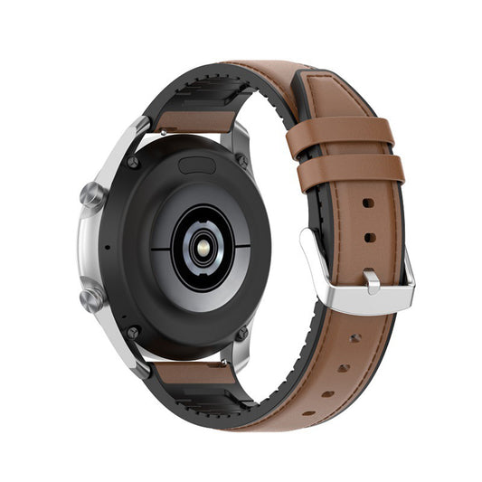 Correa Techsuit W007 para Samsung Galaxy Watch / Huawei Watch Series, 20mm, Marrón.