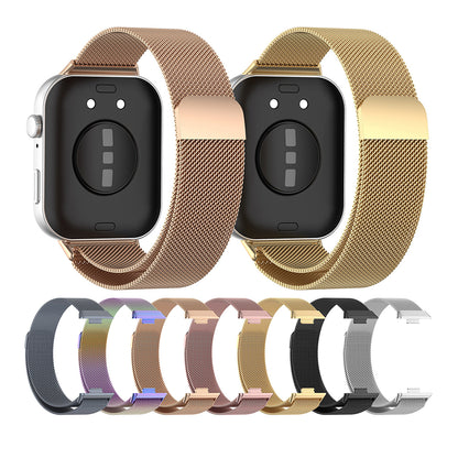 Correa Techsuit W009 para Huawei Watch Fit 4 Pro / Watch Fit 4 / Watch Fit 3, Plateada