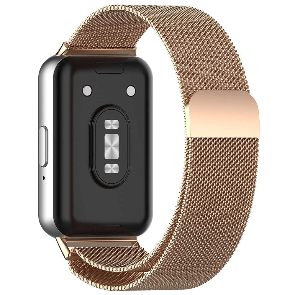 Correa Techsuit W009 para Samsung Galaxy Fit3 R39M, Rosa Dorado