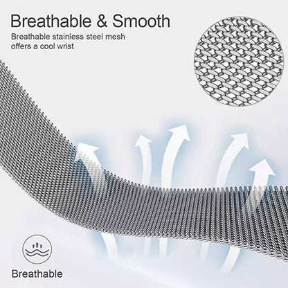 Correa Techsuit W009 para Samsung Galaxy Watch / Huawei Watch Series, 22mm, Azul