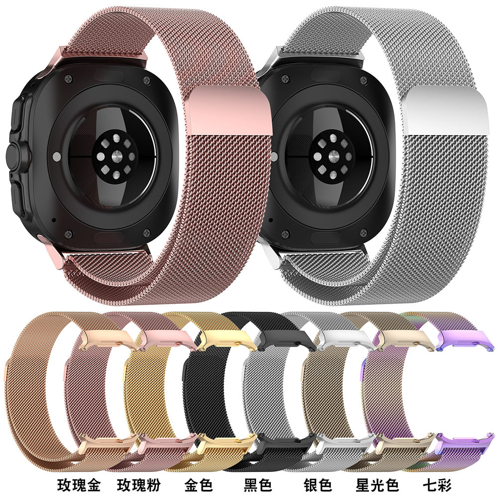 Correa Techsuit W009 para Samsung Galaxy Watch Ultra, Dorada