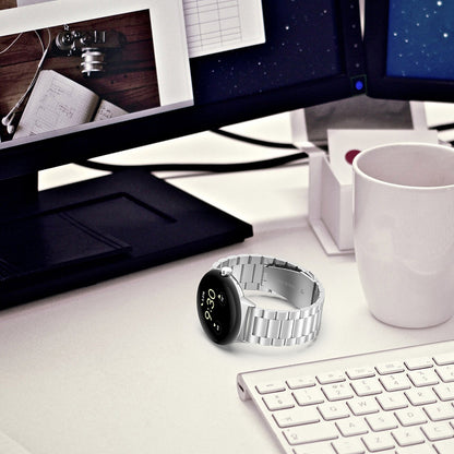 Correa Techsuit W010 para Google Pixel Watch 4 45mm, Plateada