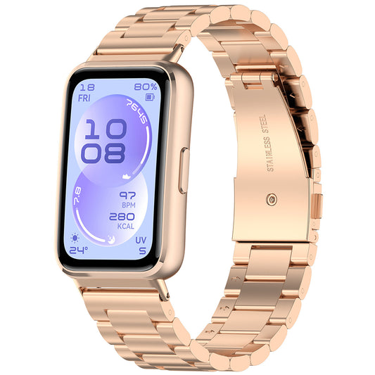 Correa Techsuit W010 para Huawei Band 11 / 11 Pro, Rosa