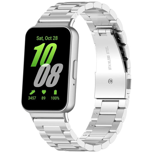 Correa Techsuit W010 para Samsung Galaxy Fit3 R39M, Plateada