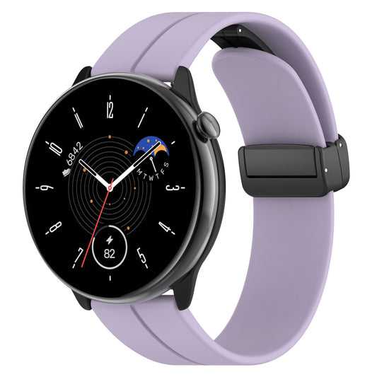 Correa Techsuit W011 para Huawei Watch / Garmin Watch Series, 18mm, Morado