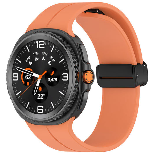 Correa Techsuit W011 para Samsung Galaxy Watch 8 Classic / Watch8 44mm / Watch 8 40mm, Naranja