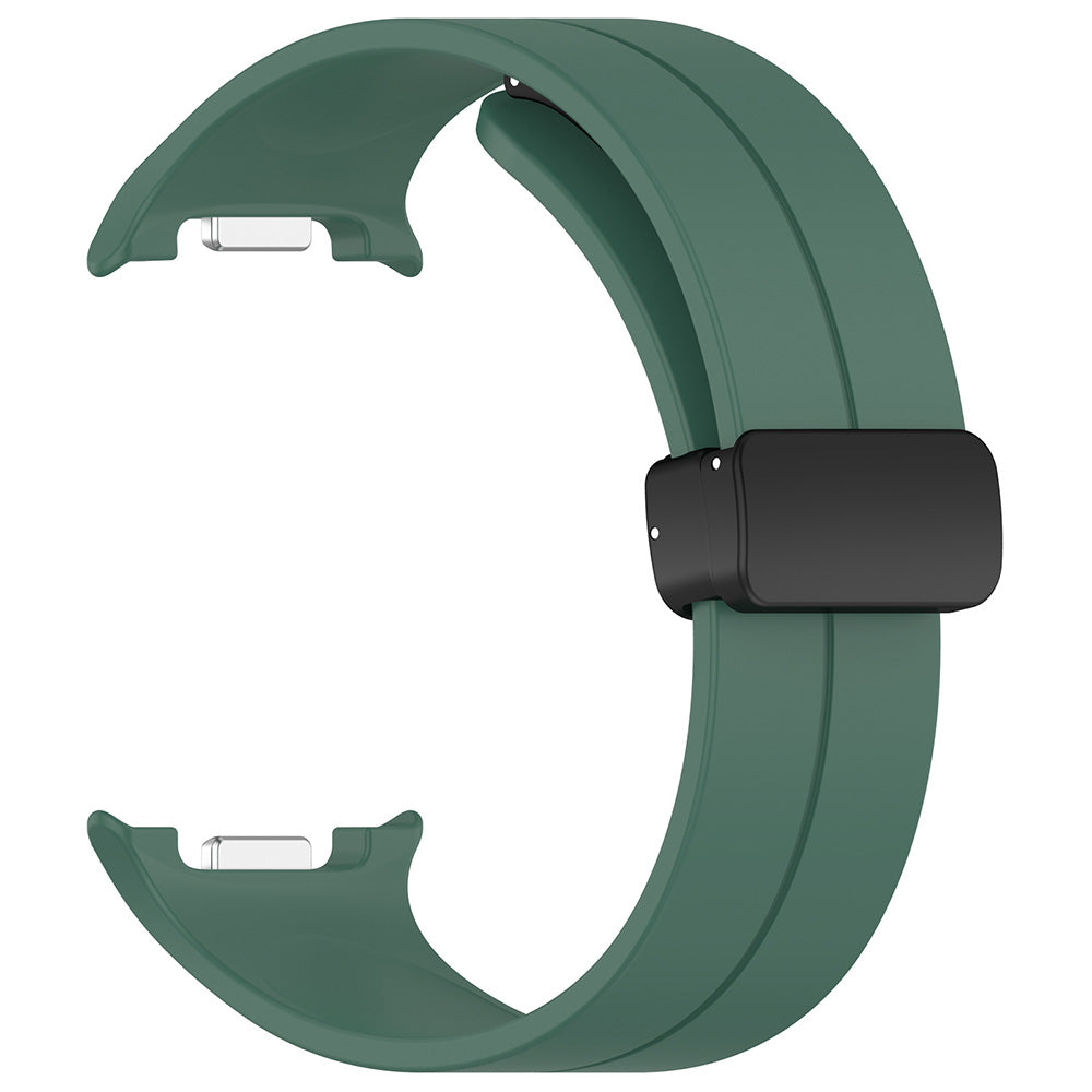 Correa Techsuit W011 para Samsung Galaxy Watch 8 Classic / Watch8 44mm / Watch 8 40mm, Verde Oscuro