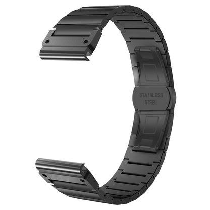 Correa Techsuit W012 para Garmin Watch Fenix / Forerunner Series, 22mm, Negra.