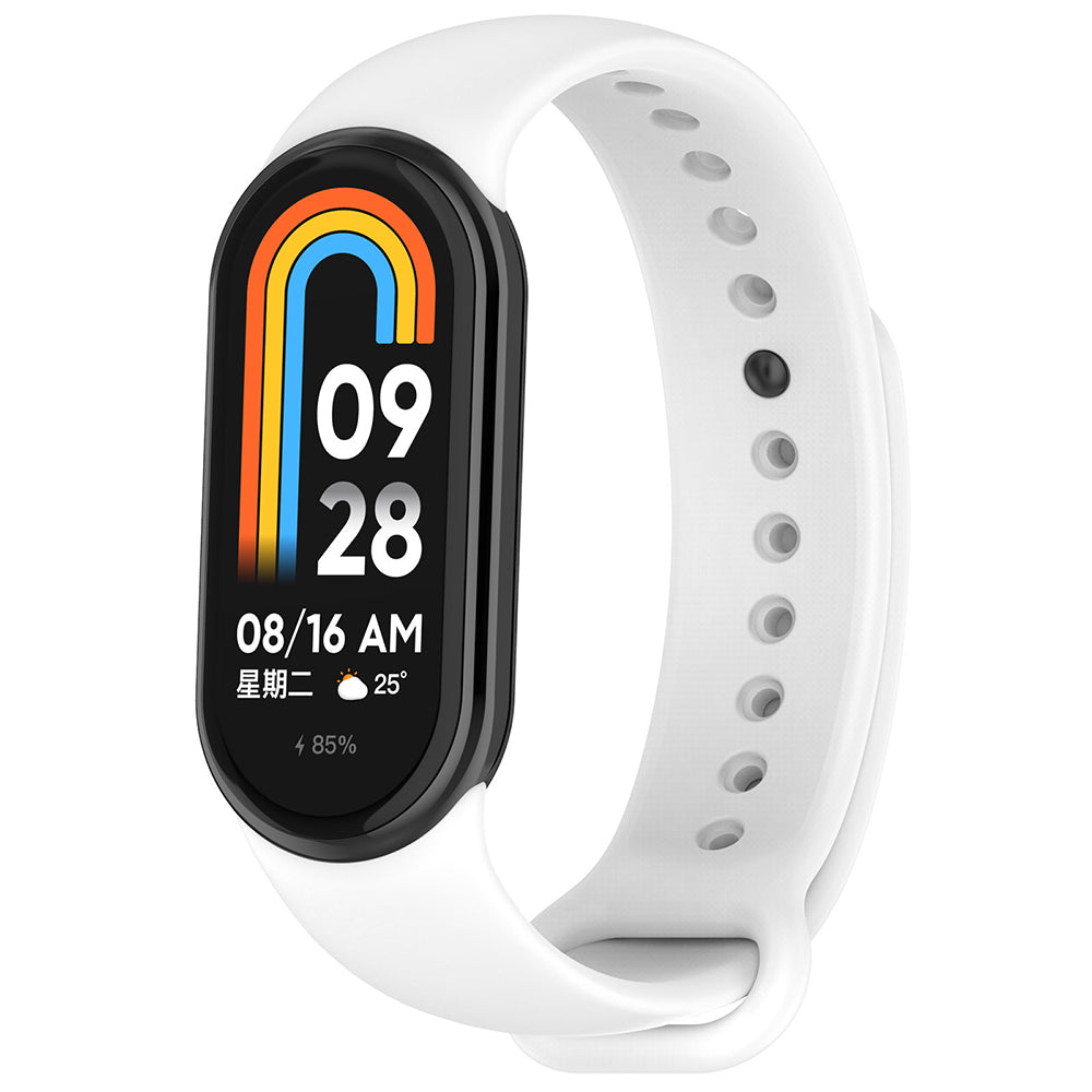 Correa Techsuit W014 para Xiaomi Smart Band 9 / 8, Blanca