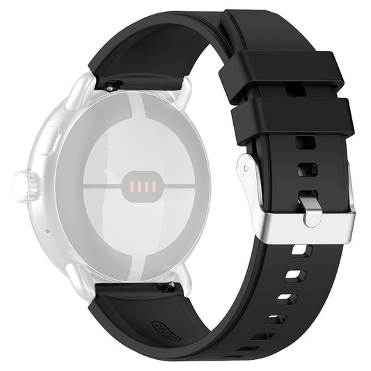 Correa Techsuit W026 para Huawei Watch / Xiaomi Watch Series, 22mm, Negra