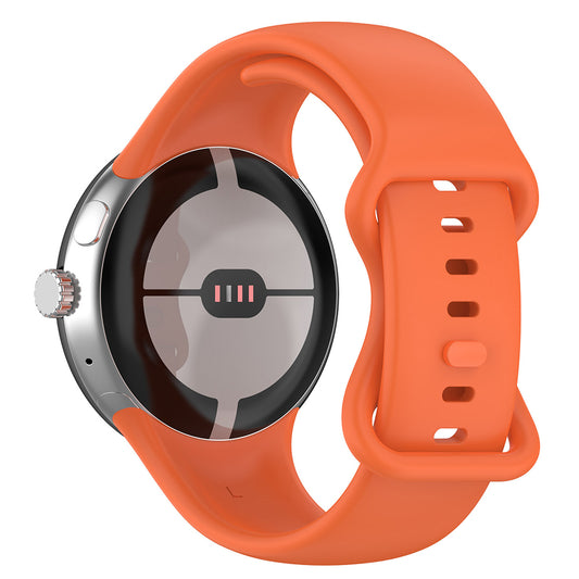 Correa Techsuit W031 para Google Pixel Watch 4 41mm / Watch 3 41mm / Watch 2 / Watch, Naranja