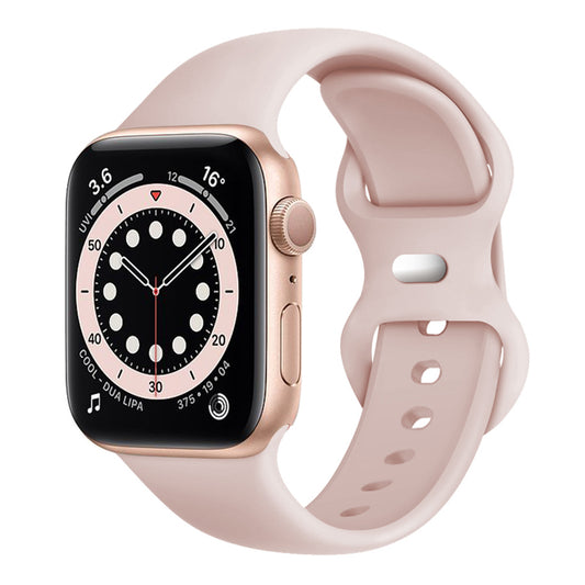 Correa Techsuit W031 para Apple Watch 42mm / 41mm / 40mm / 38mm Series, Rosa Pálido