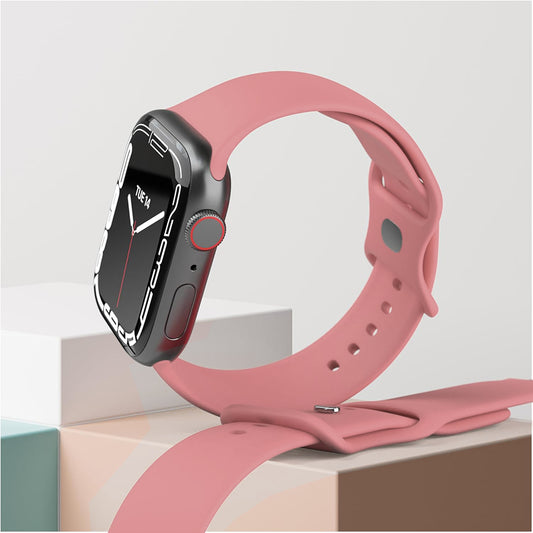 Correa Techsuit W031 para Apple Watch 42mm / 41mm / 40mm / 38mm Series, Rosa